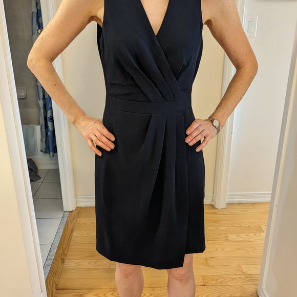NEVER WORN Winhona Navy Blue Club Monaco Dress, size 0 - Picture 1 of 8